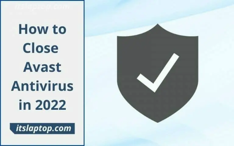 How to Close Avast Antivirus